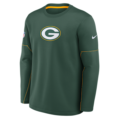 Green Bay Packers Sideline Coaches Men's Nike Therma-FIT NFL Long